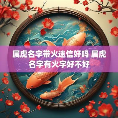 属虎名字带火迷信好吗 属虎名字有火字好不好