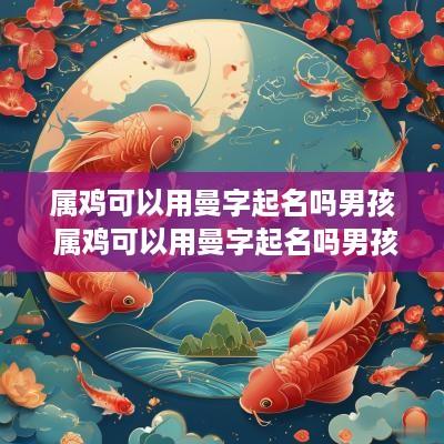 属鸡可以用曼字起名吗男孩 属鸡可以用曼字起名吗男孩子