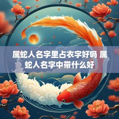 属蛇人名字里占衣字好吗 属蛇人名字中带什么好