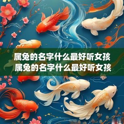 属兔的名字什么最好听女孩 属兔的名字什么最好听女孩子