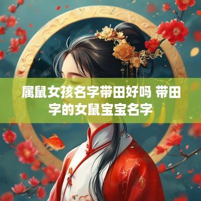 属鼠女孩名字带田好吗 带田字的女鼠宝宝名字