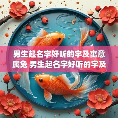 男生起名字好听的字及寓意属兔 男生起名字好听的字及寓意属兔女孩
