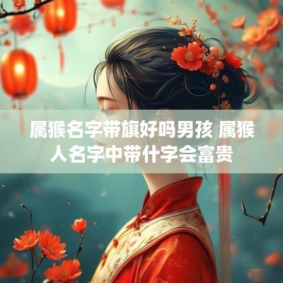 属猴名字带旗好吗男孩 属猴人名字中带什字会富贵