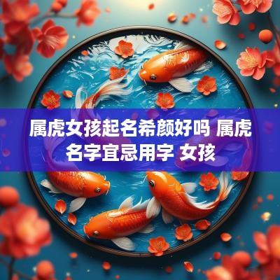 属虎女孩起名希颜好吗 属虎名字宜忌用字 女孩