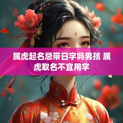 属虎起名忌带日字吗男孩 属虎取名不宜用字