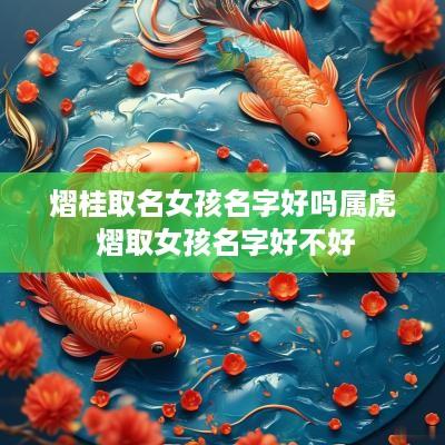 熠桂取名女孩名字好吗属虎 熠取女孩名字好不好
