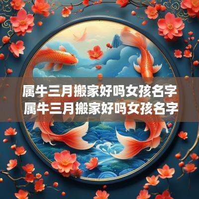 属牛三月搬家好吗女孩名字 属牛三月搬家好吗女孩名字大全