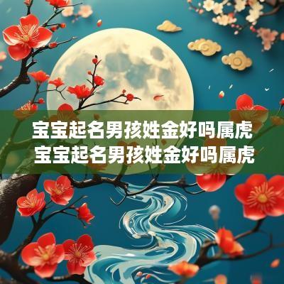 宝宝起名男孩姓金好吗属虎 宝宝起名男孩姓金好吗属虎的