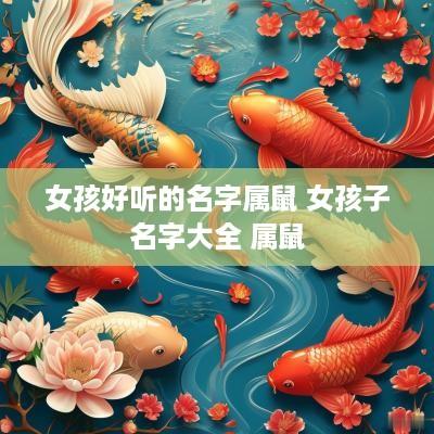 女孩好听的名字属鼠 女孩子名字大全 属鼠 女孩好听的名字属鼠 女孩子名字大全 属鼠