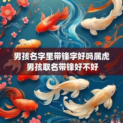 男孩名字里带锋字好吗属虎 男孩取名带锋好不好