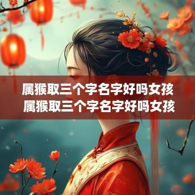 属猴取三个字名字好吗女孩 属猴取三个字名字好吗女孩子