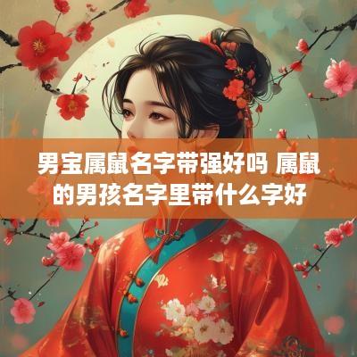 男宝属鼠名字带强好吗 属鼠的男孩名字里带什么字好