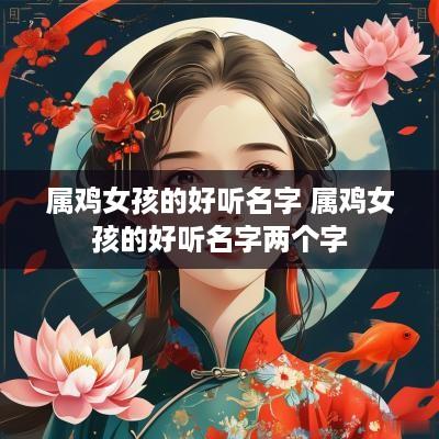 属鸡女孩的好听名字 属鸡女孩的好听名字两个字