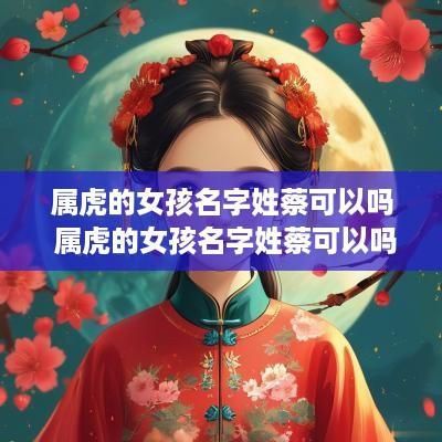 属虎的女孩名字姓蔡可以吗 属虎的女孩名字姓蔡可以吗好听吗