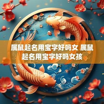 属鼠起名用宝字好吗女 属鼠起名用宝字好吗女孩
