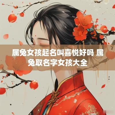 属兔女孩起名叫喜悦好吗 属兔取名字女孩大全