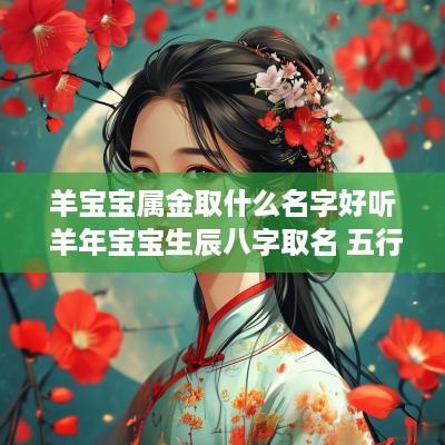羊宝宝属金取什么名字好听 羊年宝宝生辰八字取名 五行属金的名字