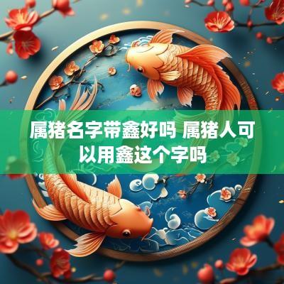 属猪名字带鑫好吗 属猪人可以用鑫这个字吗