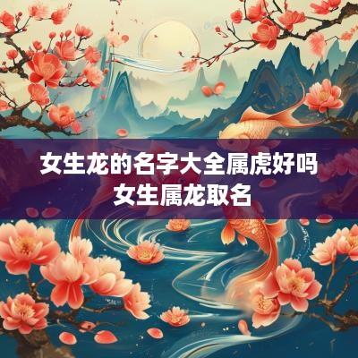 女生龙的名字大全属虎好吗 女生属龙取名