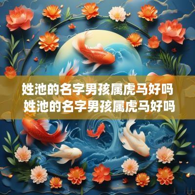 姓池的名字男孩属虎马好吗 姓池的名字男孩属虎马好吗
