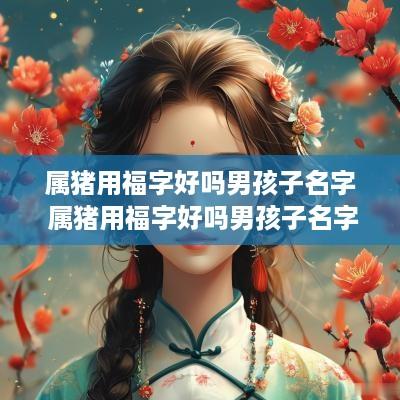 属猪用福字好吗男孩子名字 属猪用福字好吗男孩子名字大全