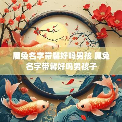 属兔名字带馨好吗男孩 属兔名字带馨好吗男孩子