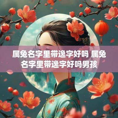 属兔名字里带逸字好吗 属兔名字里带逸字好吗男孩