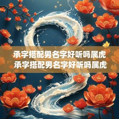 承字搭配男名字好听吗属虎 承字搭配男名字好听吗属虎的
