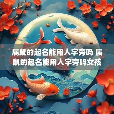 属鼠的起名能用人字旁吗 属鼠的起名能用人字旁吗女孩