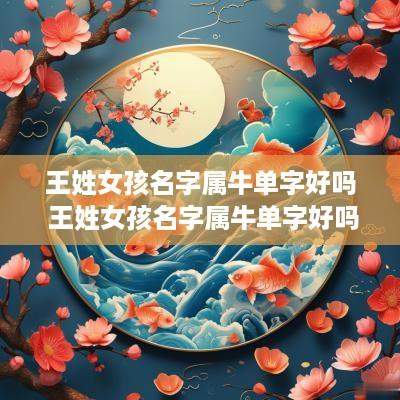 王姓女孩名字属牛单字好吗 王姓女孩名字属牛单字好吗