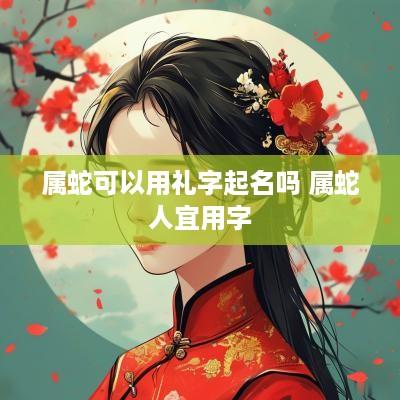 属蛇可以用礼字起名吗 属蛇人宜用字