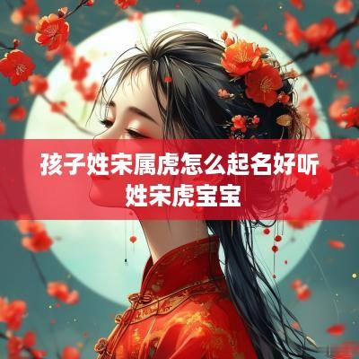 孩子姓宋属虎怎么起名好听 姓宋虎宝宝
