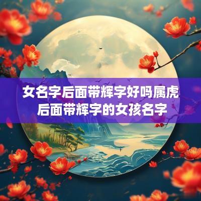女名字后面带辉字好吗属虎 后面带辉字的女孩名字
