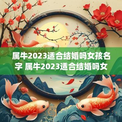 属牛2025适合结婚吗女孩名字 属牛2025适合结婚吗女孩名字大全