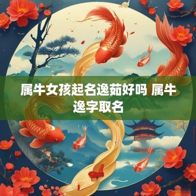 属牛女孩起名逸茹好吗 属牛逸字取名