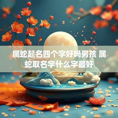 属蛇起名四个字好吗男孩 属蛇取名字什么字最好