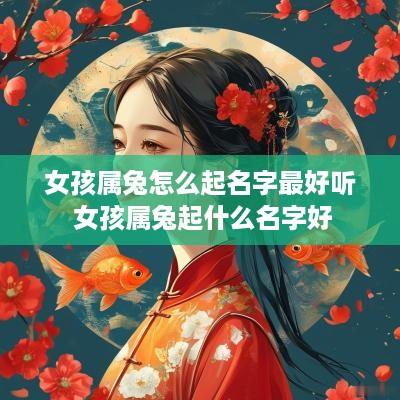 女孩属兔怎么起名字最好听 女孩属兔起什么名字好