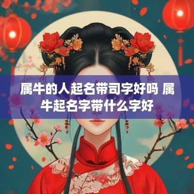属牛的人起名带司字好吗 属牛起名字带什么字好