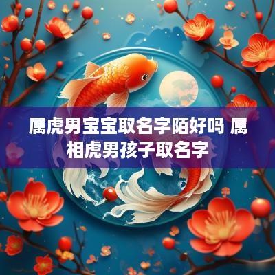 属虎男宝宝取名字陌好吗 属相虎男孩子取名字