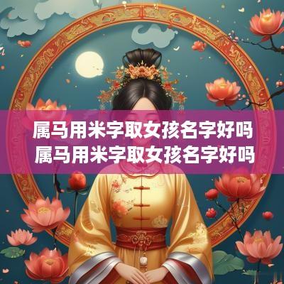 属马用米字取女孩名字好吗 属马用米字取女孩名字好吗