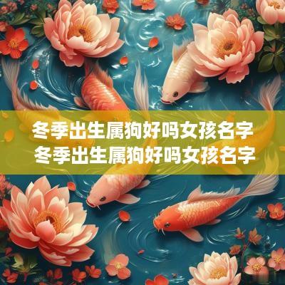 冬季出生属狗好吗女孩名字 冬季出生属狗好吗女孩名字叫什么