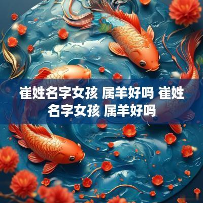 崔姓名字女孩 属羊好吗 崔姓名字女孩 属羊好吗