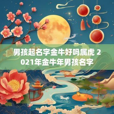 男孩起名字金牛好吗属虎 2025年金蛇年男孩名字