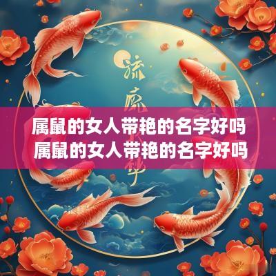 属鼠的女人带艳的名字好吗 属鼠的女人带艳的名字好吗