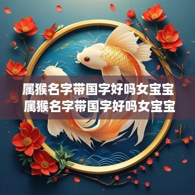 属猴名字带国字好吗女宝宝 属猴名字带国字好吗女宝宝取名