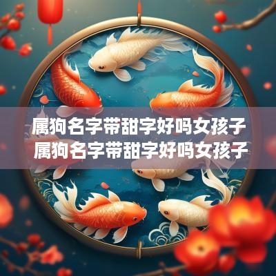 属狗名字带甜字好吗女孩子 属狗名字带甜字好吗女孩子取名