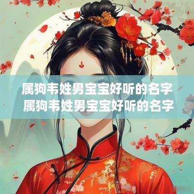 属狗韦姓男宝宝好听的名字 属狗韦姓男宝宝好听的名字两个字