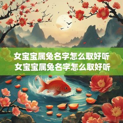 女宝宝属兔名字怎么取好听 女宝宝属兔名字怎么取好听又简单