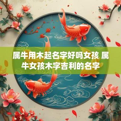 属牛用木起名字好吗女孩 属牛女孩木字吉利的名字