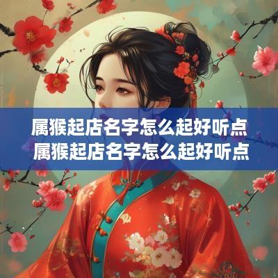 属猴起店名字怎么起好听点 属猴起店名字怎么起好听点呢